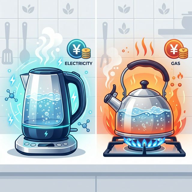 お湯を沸かすコスト 電気 ガス 比較