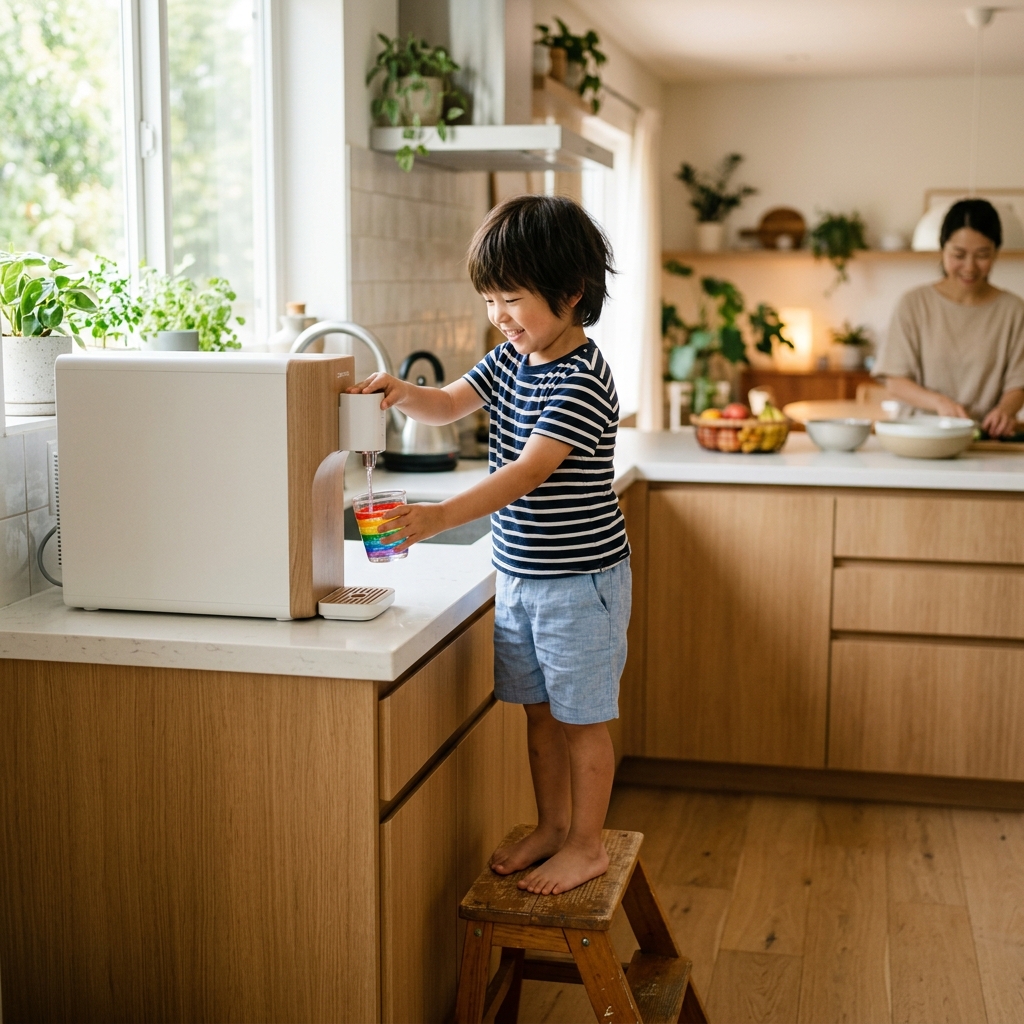 子供の自立を促すウォーターサーバー