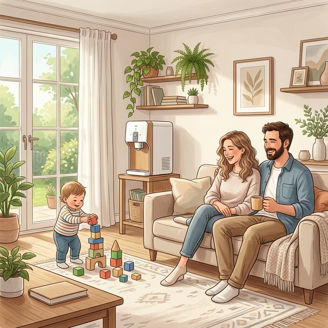 ウォーターサーバー 子育て 安全対策