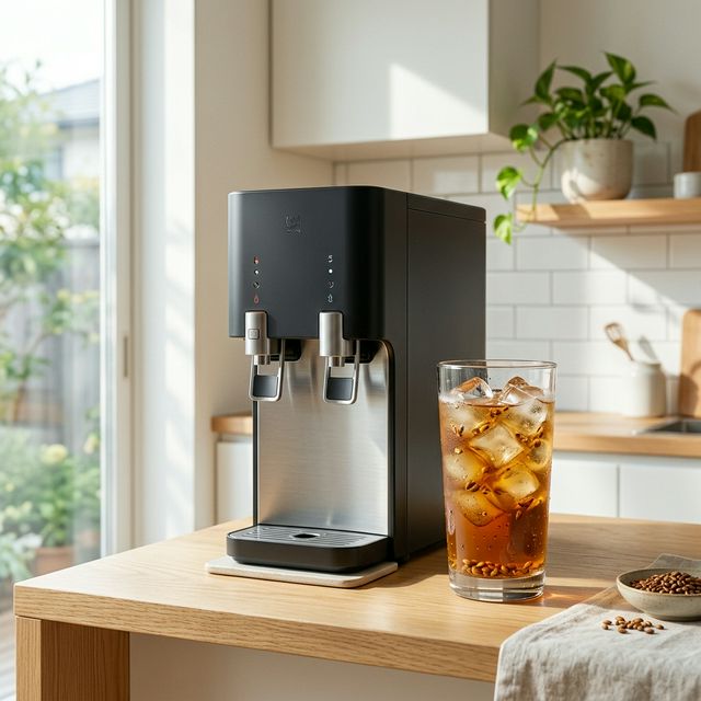 ウォーターサーバーで作る麦茶 時短