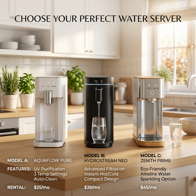 浄水型ウォーターサーバー おすすめ比較