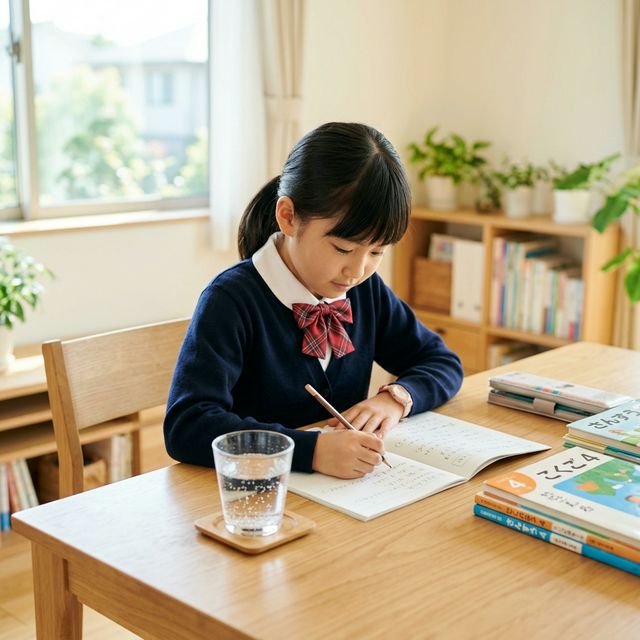 子供 勉強 集中力 水