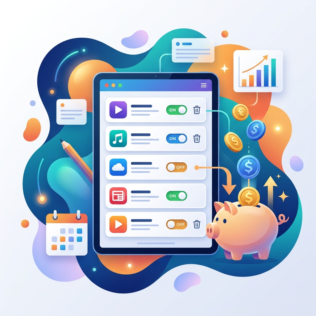 サブスク断捨離 固定費削減 管理マニュアル
